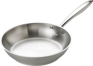 Thermalloy - 9.5" Deluxe Stainless Steel Fry Pan (Lid Not Included) - 5724050