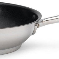 Thermalloy - 9.5" Deluxe Stainless Steel Non-Stick Fry Pan (Lid Not Included) - 5724060