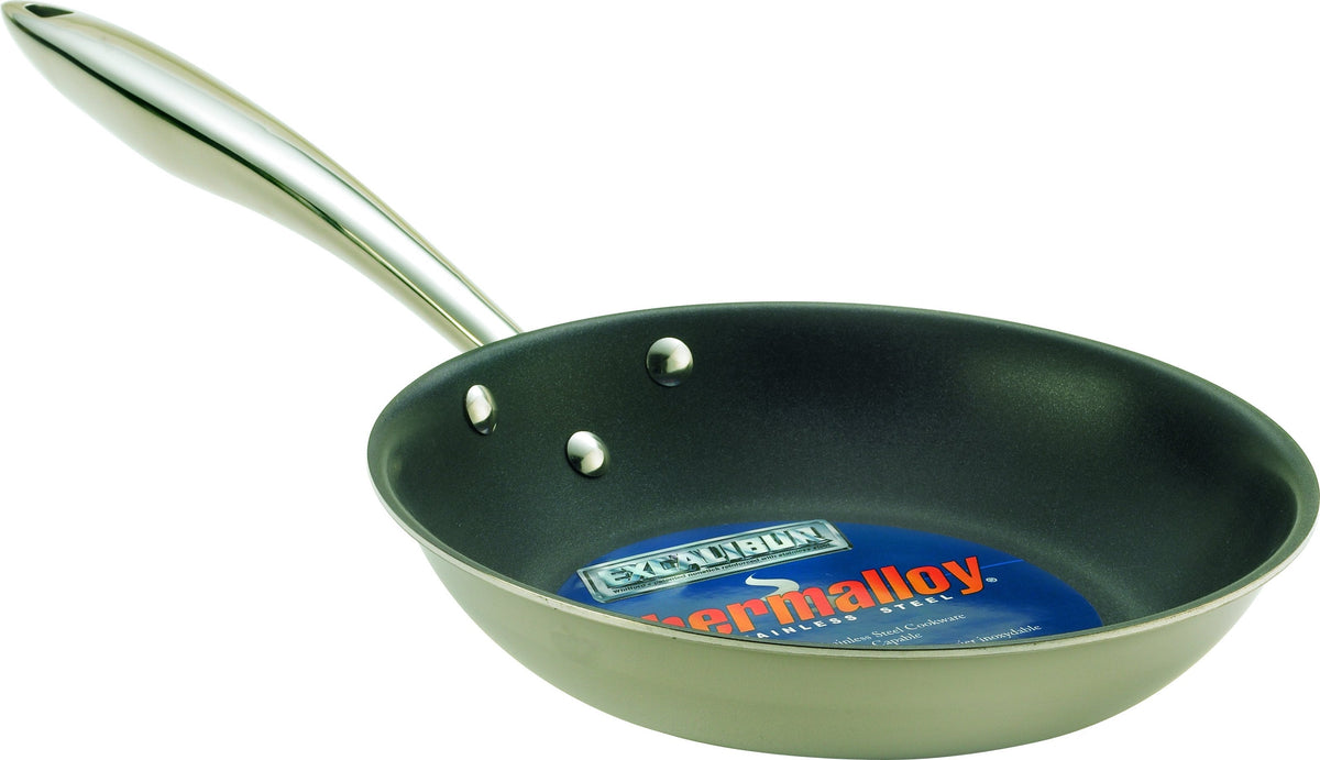 Thermalloy - 9.5" Tri-Ply Stainless Stee Non-Stick Fry Pan - 5724097
