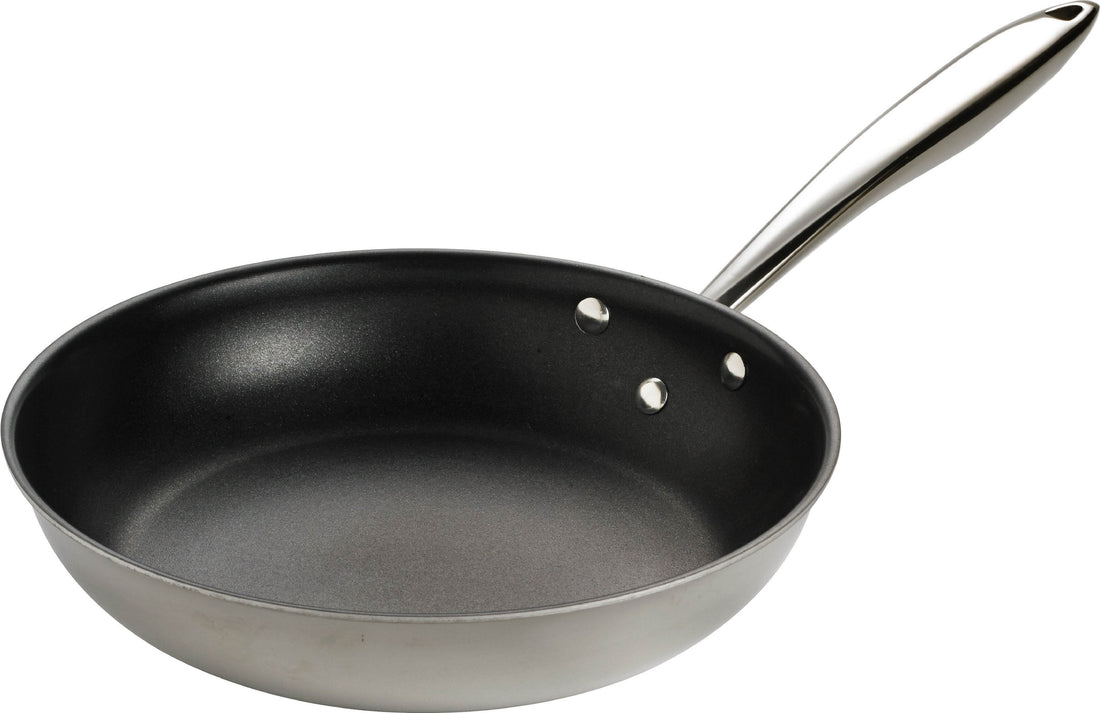 Thermalloy - 9.5" Tri-Ply Stainless Stee Non-Stick Fry Pan - 5724097