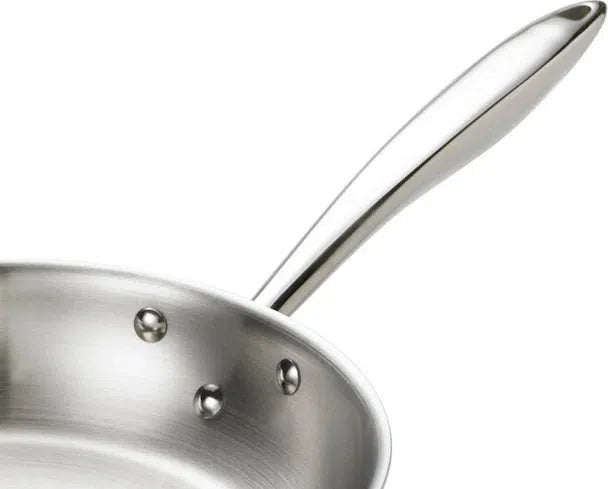 Thermalloy - 9.5" Tri-Ply Stainless Steel Fry Pan with ProGrip Handle - 5724153