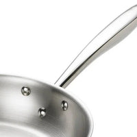 Thermalloy - 9.5" Tri-Ply Stainless Steel Fry Pan with ProGrip Handle - 5724153