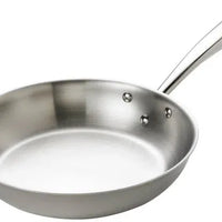 Thermalloy - 9.5" Tri-Ply Stainless Steel Fry Pan with ProGrip Handle - 5724153