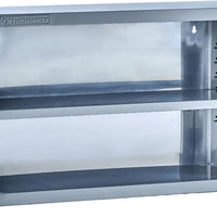 Thorinox - 12" x 36" Wall Mounted Open Storage Cabinet - TWCO-1236-SS