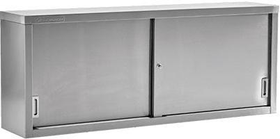 Thorinox - 14" x 24" Wall Mounted Storage Cabinet with Lock - TWCA-1424-SS