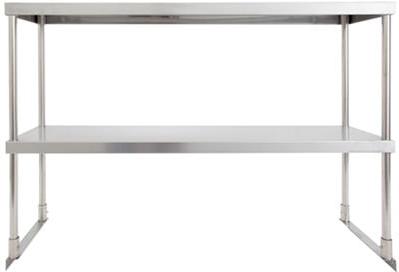 Thorinox - 14" x 72" Double Overshelf - TDOS-1472-SS