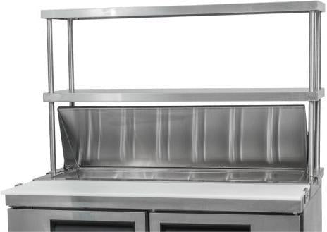 Thorinox - 16" x 48" Double Overshelf - TDOS-1648-SS