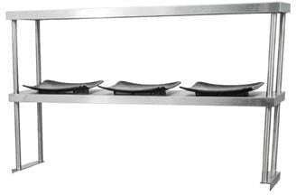 Thorinox - 16" x 72" Double Overshelf - TDOS-1672-SS