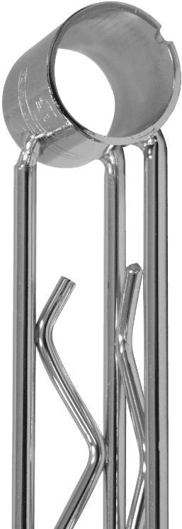 Thorinox - 18" Epoxy Strengthened Single Support Rail - TESR-18