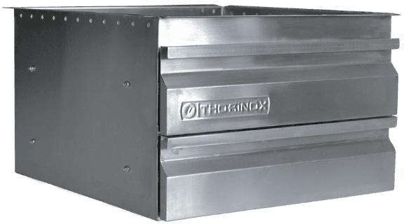 Thorinox - 18" Wide Double Drawer for 24" Deep Table - TDRD-2418-SS