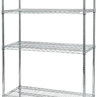 Thorinox - 18" x 36" Chrome Finish Wire Shelf, Set of 4 - TCFS-1836