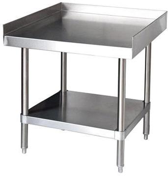 Thorinox - 24" x 60" Equipment Stand with Galvanized Steel Shelf - DSTAND-2460-GS