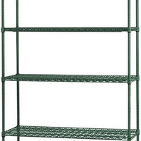Thorinox - 24" x 60" Green Epoxy Wire Shelf, Set of 2 - TGES-2460