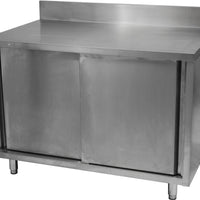 Thorinox - 30" x 48" Storage Cabinet with Backsplash - TKCA-3048-BK