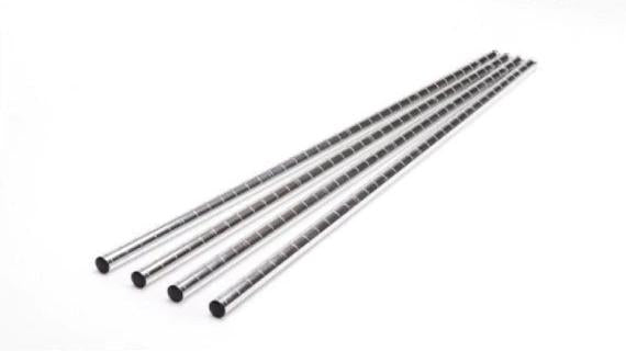 Thorinox - 54" Chrome Finish Post, Set of 4 - TCFP-54