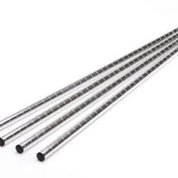 Thorinox - 64" Chrome Finish Post, Set of 4 - TCFP-64
