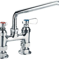 Thorinox - Deck Mount 4" Centre Faucet with 6" Swivel Spout - DM-04-S6