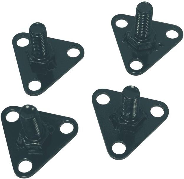 Thorinox - Foot Plate Epoxy Price 4 Unit - TFP-E