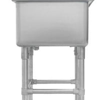 Thorinox - Single Sink 18" x 21" with Right Drainboard - TSS-1821-R18