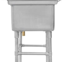 Thorinox - Single Sink 20" x 20" No Drainboard - TSS-2020-0