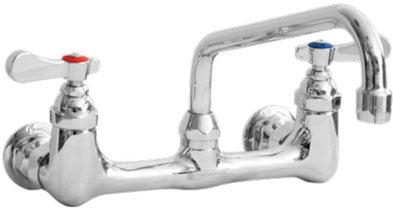 Thorinox - Wall Mount 8" Centre Faucet with 8" Swivel Spout - WM-08-S8