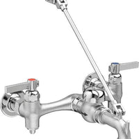 Thorinox - Wall Mount Mop Sink Faucet 8" Centre - WM-08-MP