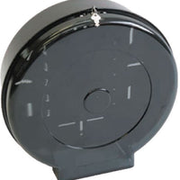 TiSA - 12" Black Senior JRT Toilet Tissue Dispenser, 3/cs - TS0397