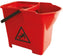 TiSA - 16 L Square Bucket With Wringer, 10/Cs - TS0359