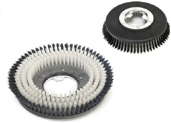 TiSA - 18" Floor Brush Scrubber with Green/White Bristles - TS09208