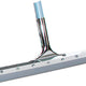 TiSA - 18" Metal Frame Rubber Floor Squeegee With 54" Handle, 10/cs - TS9718