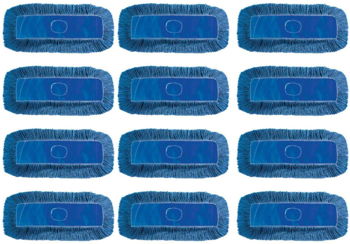 TiSA - 24" Blue Synthetic Dust Mop Refill - TS8024