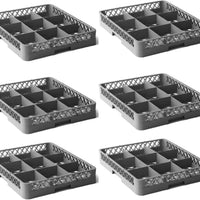 TiSA - 25 Compartment Grey Round Dishwashing Rack , 6/cs - TS2525R