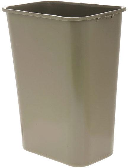 TiSA - 28 Qt Medium Soft Beige Wastebasket, 20/Cs - TS2956BG