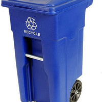 TiSA - 32 Gal Blue Wheeled Container, 3/cs - TS0051BU