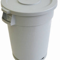 TiSA - 32 Gallon Grey Round Container Kit, 3/cs - TS0031