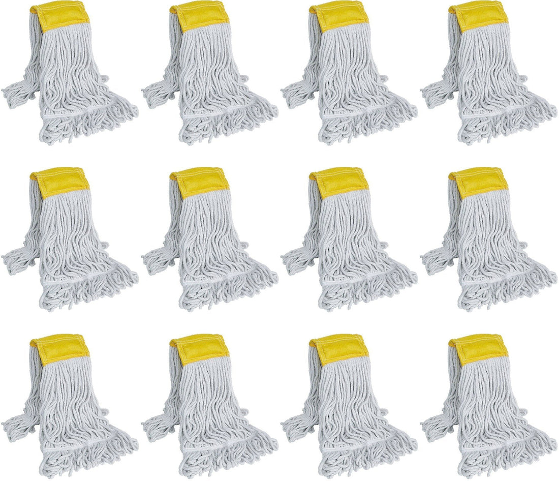TiSA - 32 Oz Synthetic Mop Head Cut End - TS9032