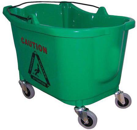 TiSA - 35 Qt Green Bucket 1/Cs - TS0072GN