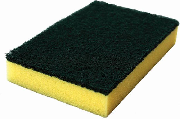 TiSA - 4" x 6" Scouring Pad with Sponge, 6/pk - TS35117B