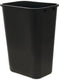 TiSA - 41 Qt Large Black Soft Wastebasket - TS2957BK