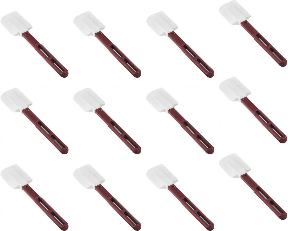 TiSA - 5" White Spatula, 12/cs - TS1963