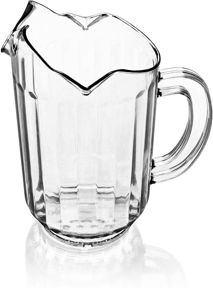 TiSA - 60 Oz Clear Tripour Bouncer Pitcher - TS6605