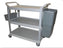 TiSA - Grey Cutlery Bin for Utility Cart, 6/cs - TS0602
