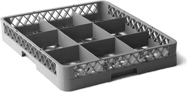 TiSA - Grey Dishwashing Rack 25 Compartment, 6/Cs - TS2525 - DISCONTINUED