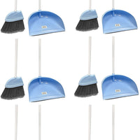 TiSA - Long Handle Dustpan With Broom HouseHold, 6/cs - TS2051H