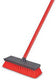 TiSA - Red Head Deck Brush with Metal Handle, 30/Cs - TS2035