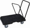 TiSA - Small Plastic Platform Cart Comes With Foldable Handle, 1/cs - TS12165