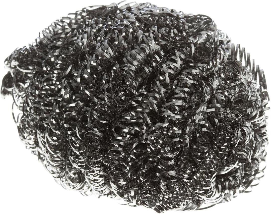 TiSA - Stainless Steel Scouring Sponge, 50/cs - 35118HD