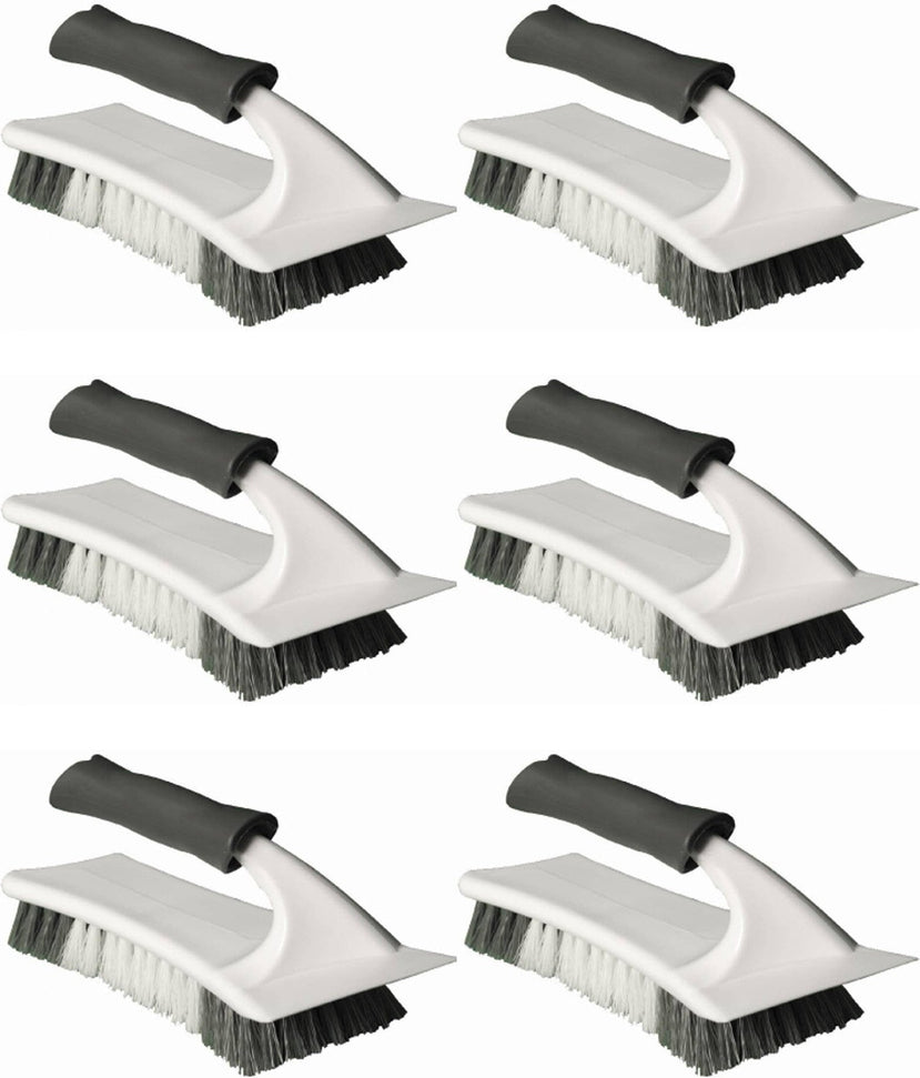 TiSA - X-Large Iron Handle Scrub Brush, 6/cs - TS5012