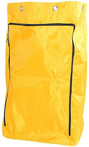 TiSA - Yellow Janitor's Cart Replacement Bag, 25/cs - TS0008