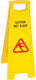 TiSA - Yellow Wet Floor Sign, 10/cs - TS6111
